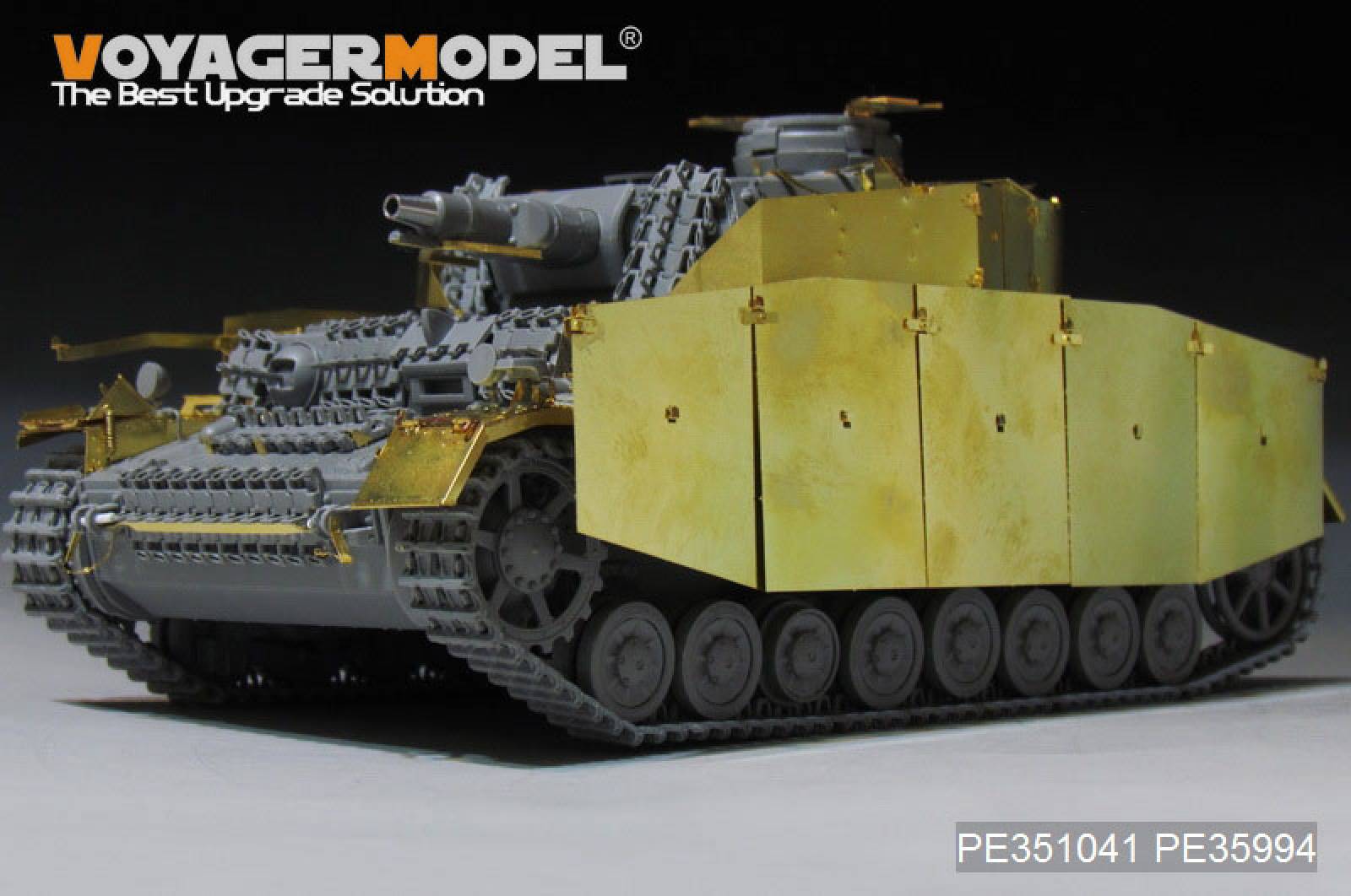 Voyagermodels PE351041B WWII German Pz Kpfw IV Ausf F1 LateProduction