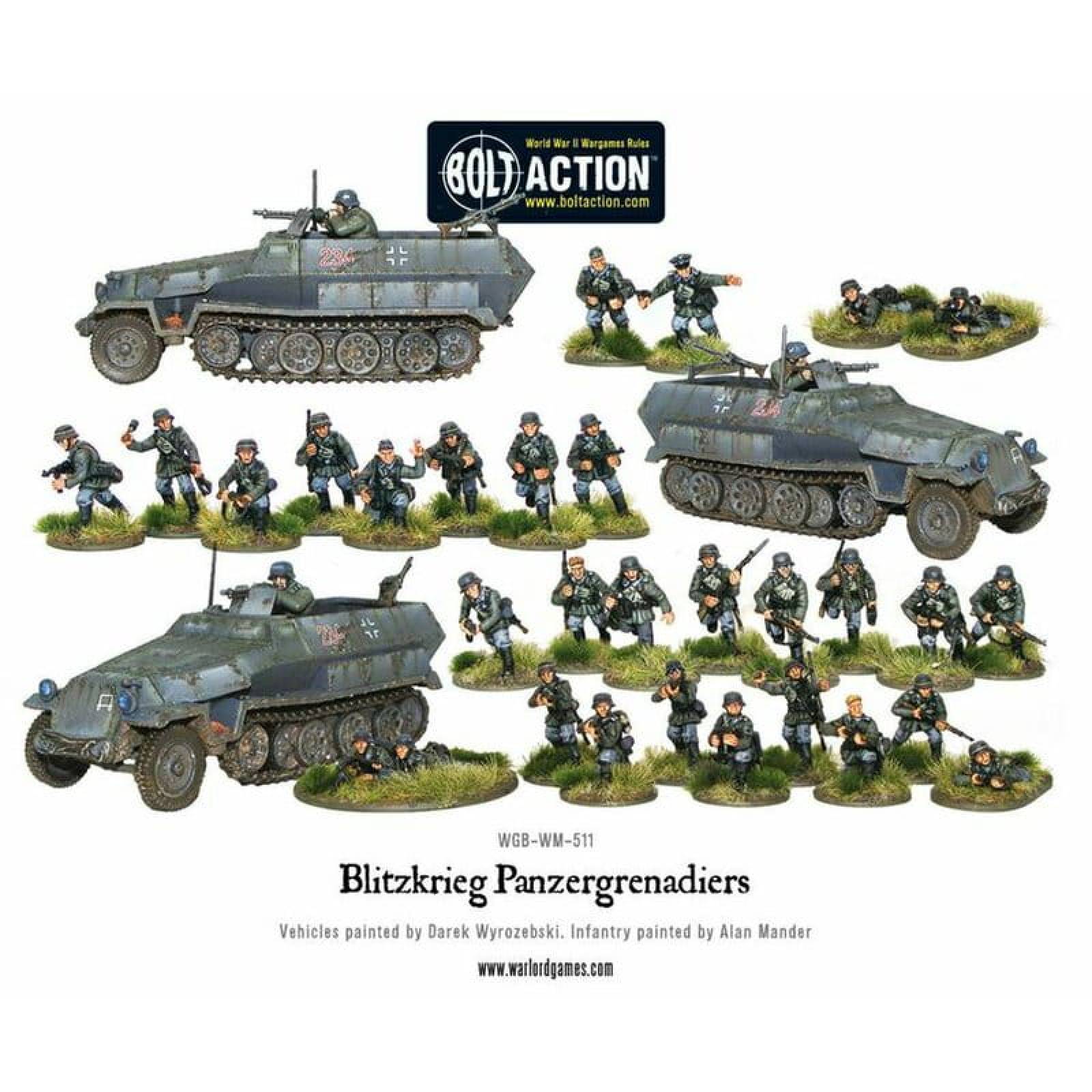 Blitzkrieg Panzergrenadiers - Limited Edition, Warlord Games, WGB-WM-511