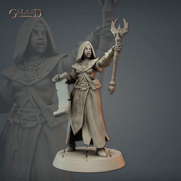 Galaad Miniatures GALA0236 Female Priest #02