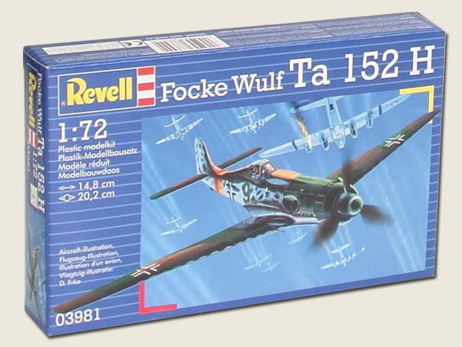 Revell Model Kit REV03981 Focke Wulf Ta 152 H / 1:72