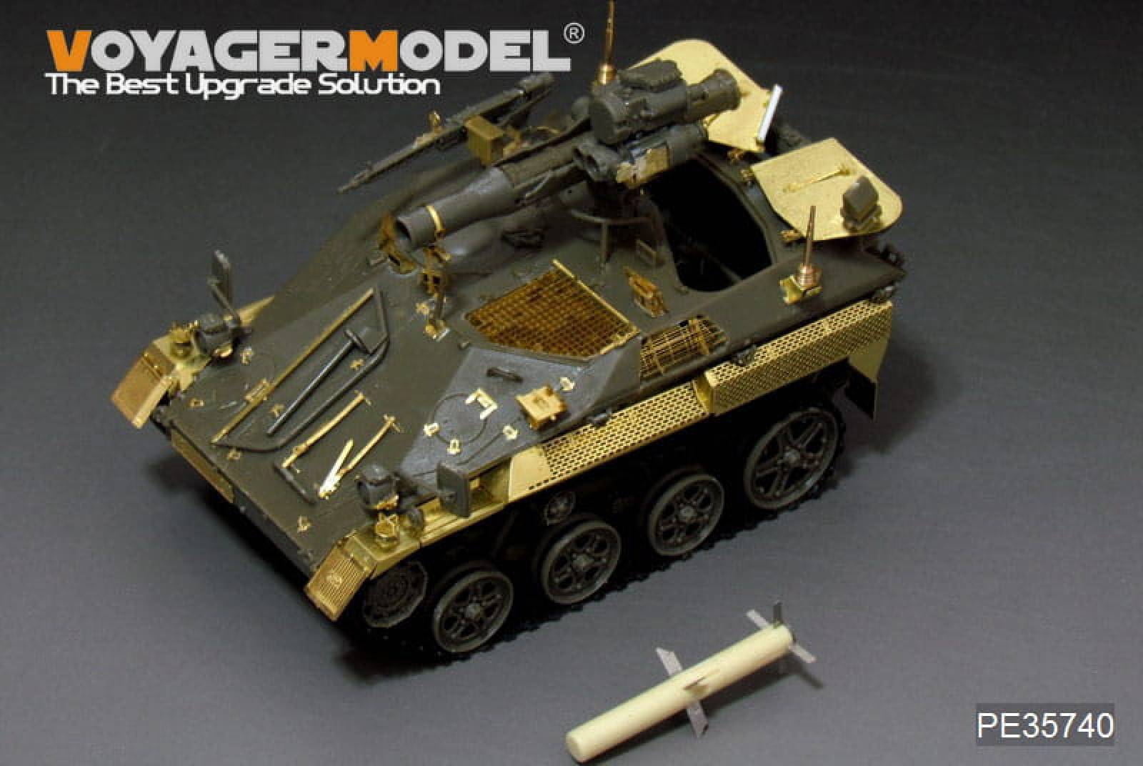 Voyagermodels PE35740 German Wiesel 1A2 TOW (For AFV CLUB AF35265) / 1:35