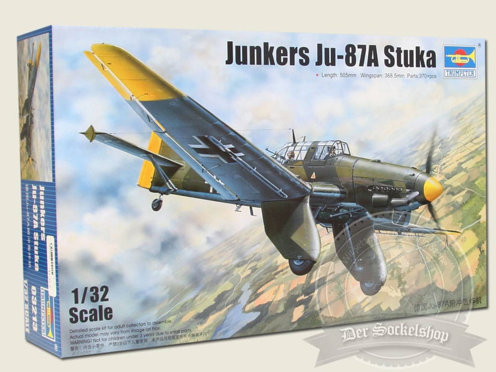 Junkers Ju-87A Stuka / 1:32 --> Der Sockelshop - Modellbaushop | Der ...