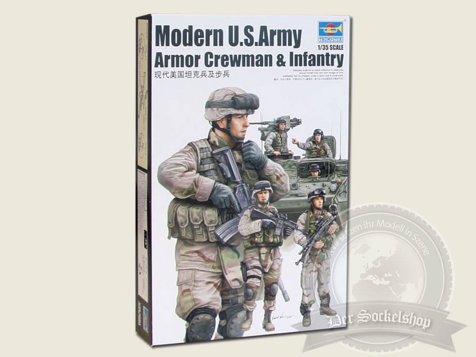 Modern U.S.Army Armor Crewman & Infantry / 1:35 --> Der Sockelshop ...