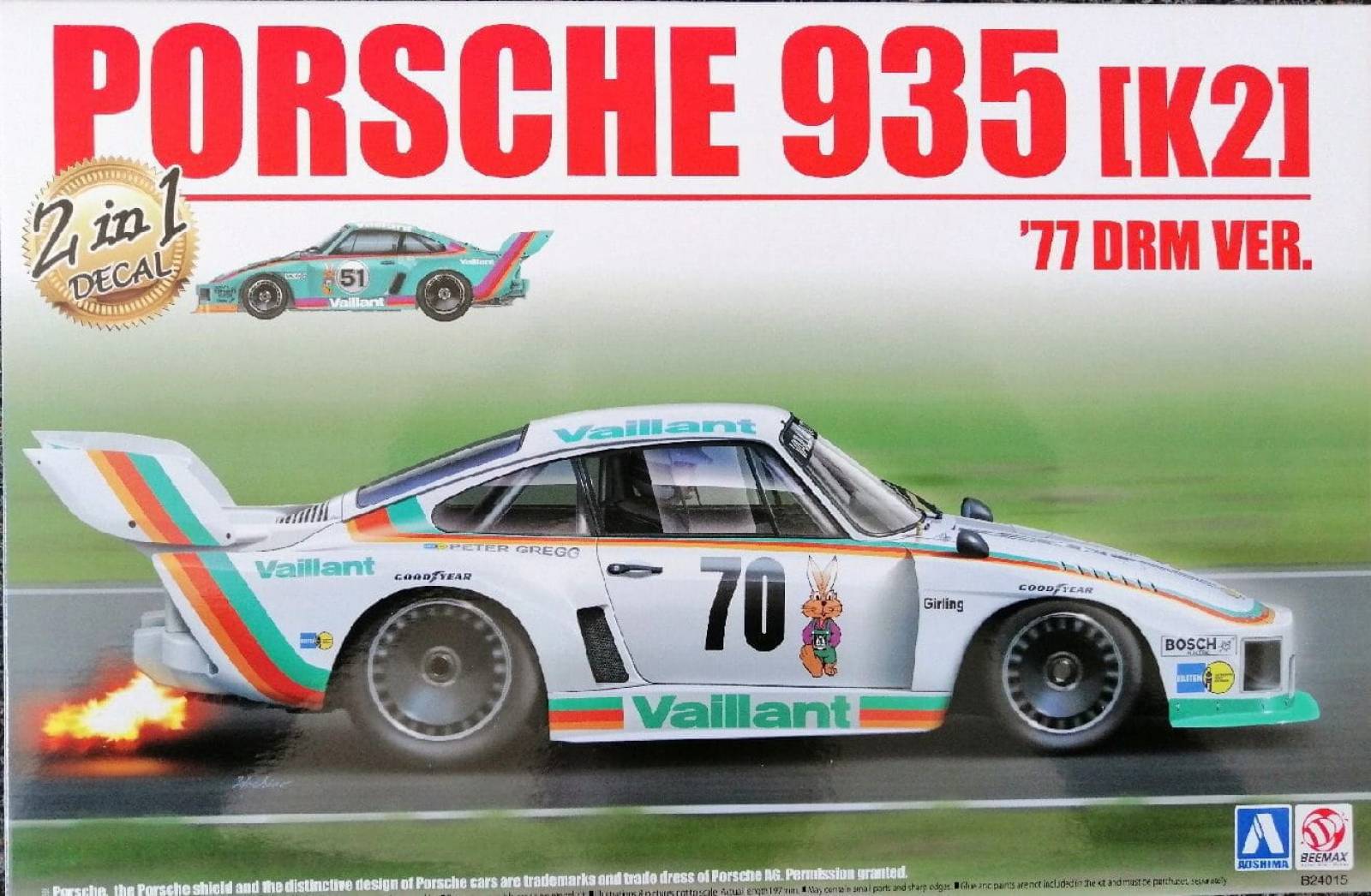 Porsche 935 (K2) '77 DRM Ver. / 1:24 --> Der Sockelshop - Modellbaushop ...