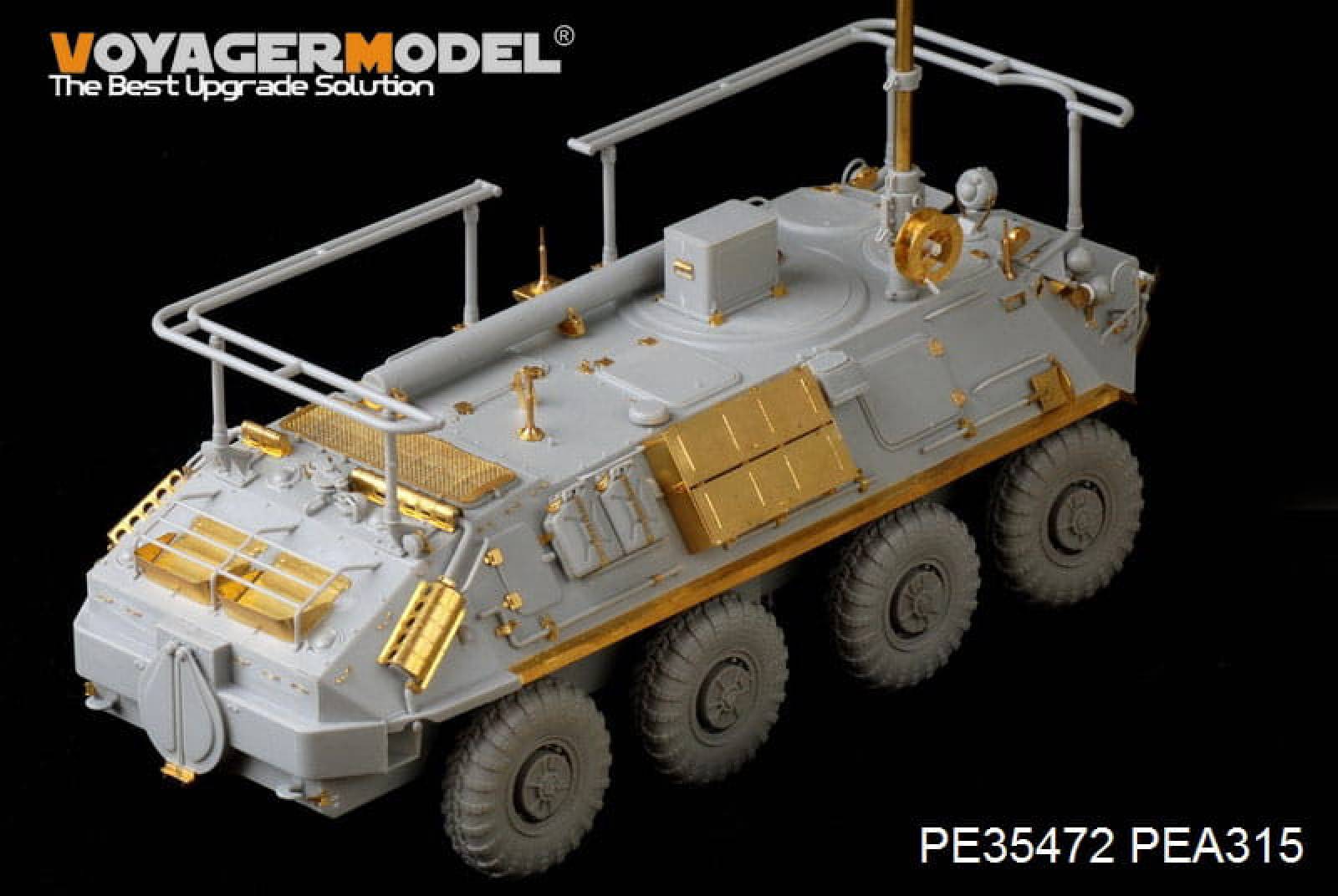 Russian BTR-60PU (For TRUMPETER 01576) / 1:35 --> Der Sockelshop ...