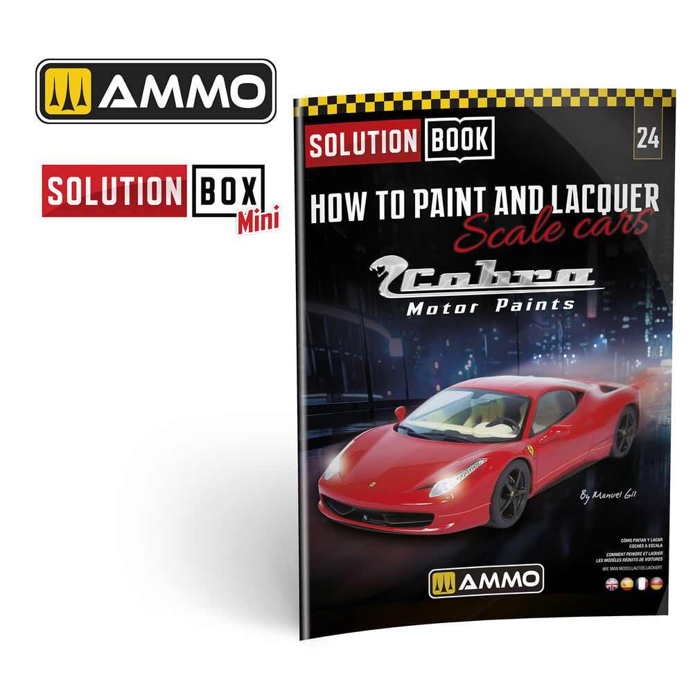 Ammo Of Mig Amig Solution Box Mini How To Paint And Lacquer Scale Cars Cobra Motor