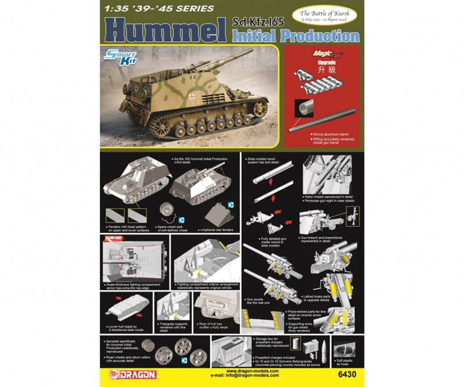 Sd.Kfz.165 Hummel - Initial Production / 1:35 --> Der Sockelshop ...