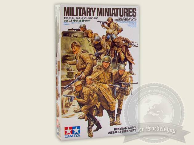 Tamiya TAM35207 Russian Army Assault Infantry WWII / 1:35